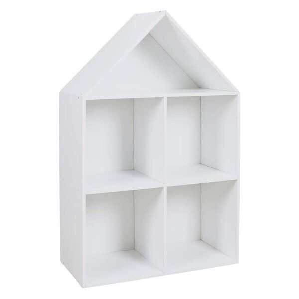 Etagère maison en bois 4 cases paul