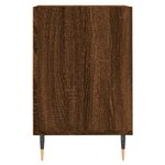 vidaXL Meuble TV Chêne marron 160x35x55 cm Bois d'ingénierie