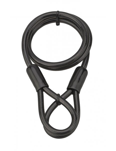 THIRARD - Câble antivol Twisty  vélo  abris de jardin  Ø 10  1.20m  acier gaine PVC - THIRARD