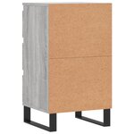 vidaXL Buffet sonoma gris 40x35x70 cm bois d'ingénierie