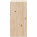 vidaXL Armoire murale 30x30x60 cm Bois de pin massif