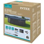 INTEX Couverture de piscine INTEX Ø594 x 20 cm Rond PVC  PET