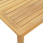 vidaXL Salon palette de jardin avec coussins 5Pièces bois d'acacia massif