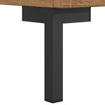 vidaXL Meuble TV chêne artisanal 150x30x44 5 cm bois d'ingénierie