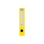 Classeur à levier PVC dos de 70mm jaune EXACOMPTA