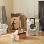 Lot de 60 cartons de déménagement 128l - 80x40x40cm - made in france - 70  fsc certifé - charge max 20kg - pack & move