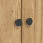 vidaXL Bibliothèque BODO Marron miel 82 x 40 x 173 cm