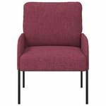 vidaXL Canapés avec coussin 55cm Bordeaux Contreplaqué