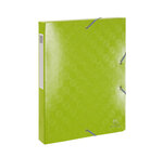 Boite de classement carte lustrée gaufrée pelliculée 1928 - dos de 40mm - a4 - x 8 - exacompta