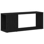 Meuble TV vidaXL Blanc 80x24x32 cm en bois aggloméré