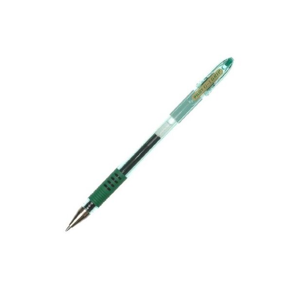 Stylo bille Gel G1 Grip Bille 0,7mm tracé 0,5mm Vert x 12 PILOT