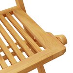 vidaXL Ensemble de balcon 3 Pièces Bois d'acacia solide