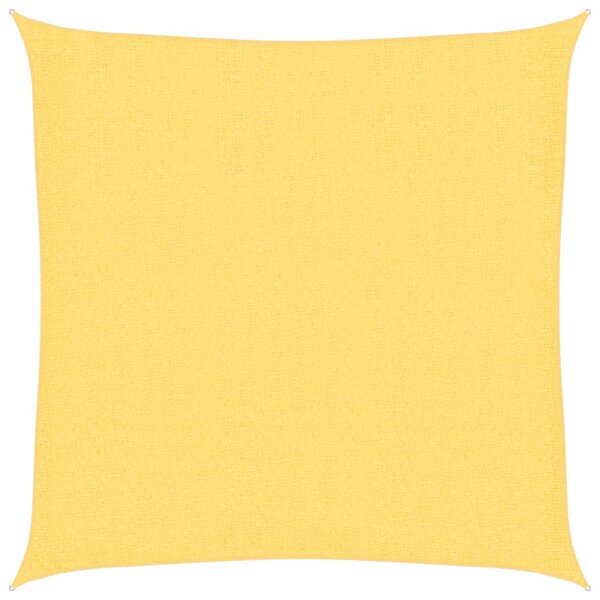 vidaXL Parasol en PEHD carré 3 6 x 3 6 m Beige