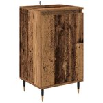 vidaXL Buffet 2 Pièces Bois Ancien 40 x 35 x 70 cm