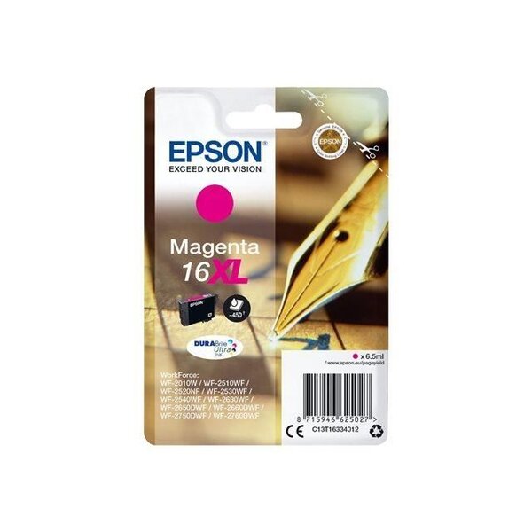 EPSON Cartouche T1633 - Stylo Plume - Magenta XL