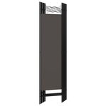 vidaXL Cloison de séparation 6 panneaux Anthracite 240x180 cm