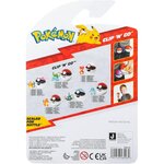 Jazwares PKW3140 - Clip'n'Go Poké Balls Unratütox & Balle lourde