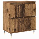 vidaXL Buffets 3 Pièces Bois ancien 180 x 35 x 70 cm Bois d'ingénierie