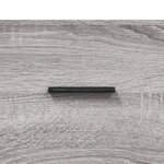 vidaXL Banc à chaussures sonoma gris 102x35x55 cm bois d'ingénierie