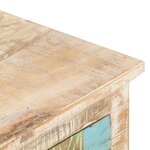 vidaXL Table basse 100x55x40 cm Bois d'acacia brut