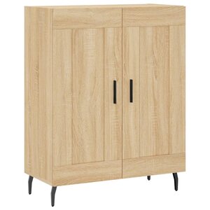 vidaXL Buffet chêne sonoma 69 5x34x90 cm bois d'ingénierie
