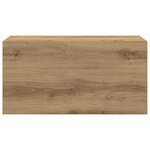 vidaXL Armoire murale de bain chêne artisanal bois d'ingénierie