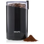 Moulin a café électrique Fast Touch Capacité 75g 200 watts F2034210 Noir KRUPS