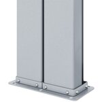 vidaXL Auvent latéral rétractable Rouge 160x1000 cm