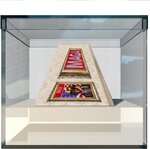 Pièce de monnaie en Argent 5 Cedis g 31.1 (1 oz) Millésime 2025 TRUMP 3D