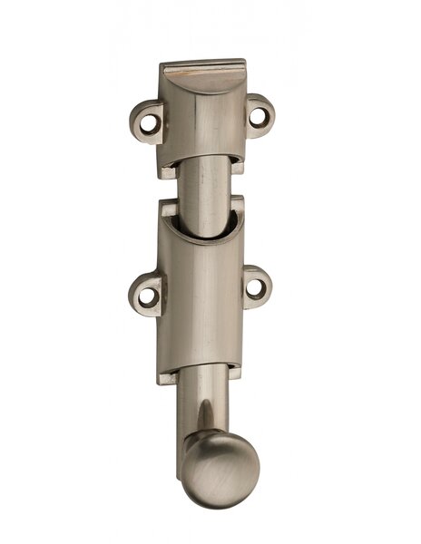 THIRARD - Verrou à plaquer pour fenêtre  à coulisse  100mm  nickel satin - THIRARD