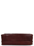 Sacoche ordinateur Premium en cuir - 13 pouces - KATANA - L40.0 x H30.0 x P13.0 cm - 31023-Marron