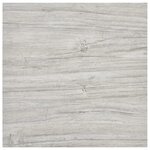vidaXL Dalles de plancher autoadhésives 55 Pièces PVC 5 11 m² gris clair