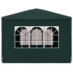 vidaXL Tente de réception 3 x 3 m Vert