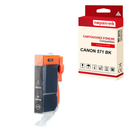 Nopan-ink - x1 cartouche canon 571 xl 571xl compatible