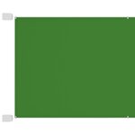 vidaXL Auvent vertical Vert clair 100x420 cm Tissu oxford