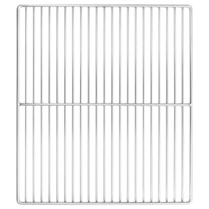 vidaXL Grille de barbecue 45 x 40 cm Acier inoxydable Argenté