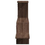 vidaXL Étagère murale chêne marron 104x15x49 cm bois d'ingénierie
