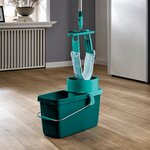 Leifheit ensemble de vadrouille de plancher clean twist xl vert 52049