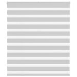 vidaXL Store zèbre gris clair largeur du tissu 115 9 cm polyester