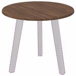 vidaXL Plateau de table Chêne marron 50 x 50 x 1 5 cm