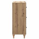 vidaXL Armoire à tiroirs Chêne artisanal 66 x 34 5 x 90 cm