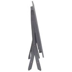 vidaXL Table de jardin pliable 160x85x75 cm Bois d'acacia massif