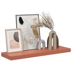 vidaXL Étagère Murale 2 Pièces Rouge 90 x 23 5 x 4 cm Bois d'ingénierie