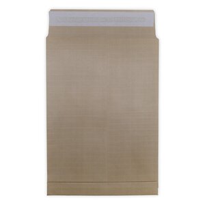 Lot de 100 enveloppes pochettes kraft armé à soufflet marron 250 x 353 + 30 mm