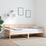 vidaXL Lit de jour Bois massif de pin 90x190 cm