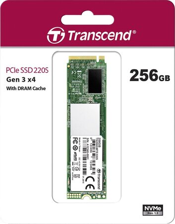 Disque Dur SSD Transcend MTE 220S 256Go M.2 NVMe Type 2280 La