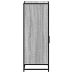 vidaXL Armoire de salle de bain sonoma gris 35x37 5x100 cm