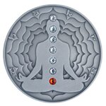 MULADHARA Chakra 2 Once Argent Monnaie 2000 Francs Cameroon 2021