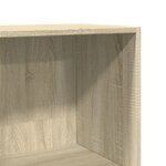 vidaXL Bibliothèque chêne sonoma 40x30x114 cm bois d'ingénierie