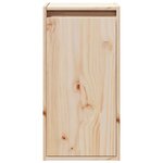 vidaXL Armoire murale 30x30x60 cm Bois de pin massif